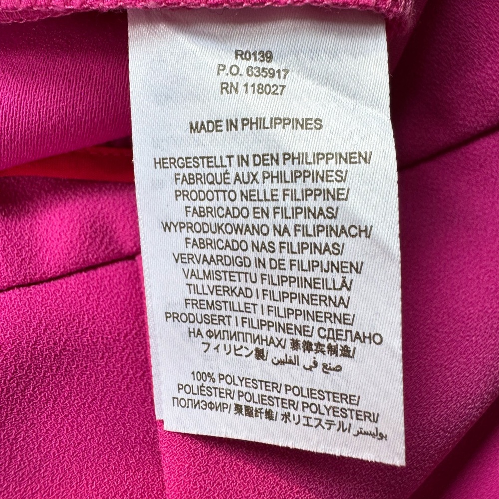 Boden Vibrant Fuchsia Pink Wide Leg Pants - Picture 3 of 5